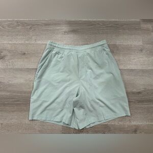 N81 Lululemon Pace Breaker Shorts Mens M Medium Green Lined Athletic Performance